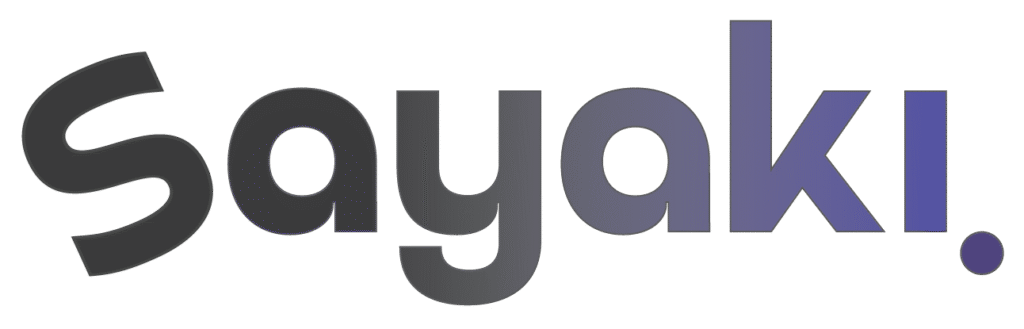 logo of sayaki (a food and beverage company)